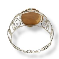 Armband Mandile 1922 Dame Cammei  in Silber Conchiglia 2MBRCM12 - 2MBRCM12